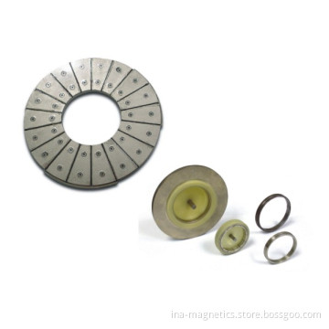 Sintered NdFeB Magnet and Metal Parts by Glue